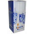 8" Plastic Straw- Single Box